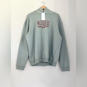 BRAND NEW MAISON MARGIELA NUMBERS LOGO HOODIE